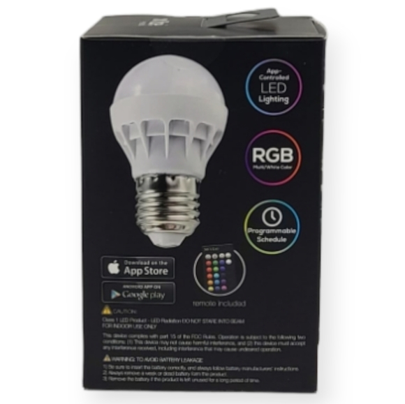 Color Changing Led Bulb App-Controlled - Picture 2 of 4